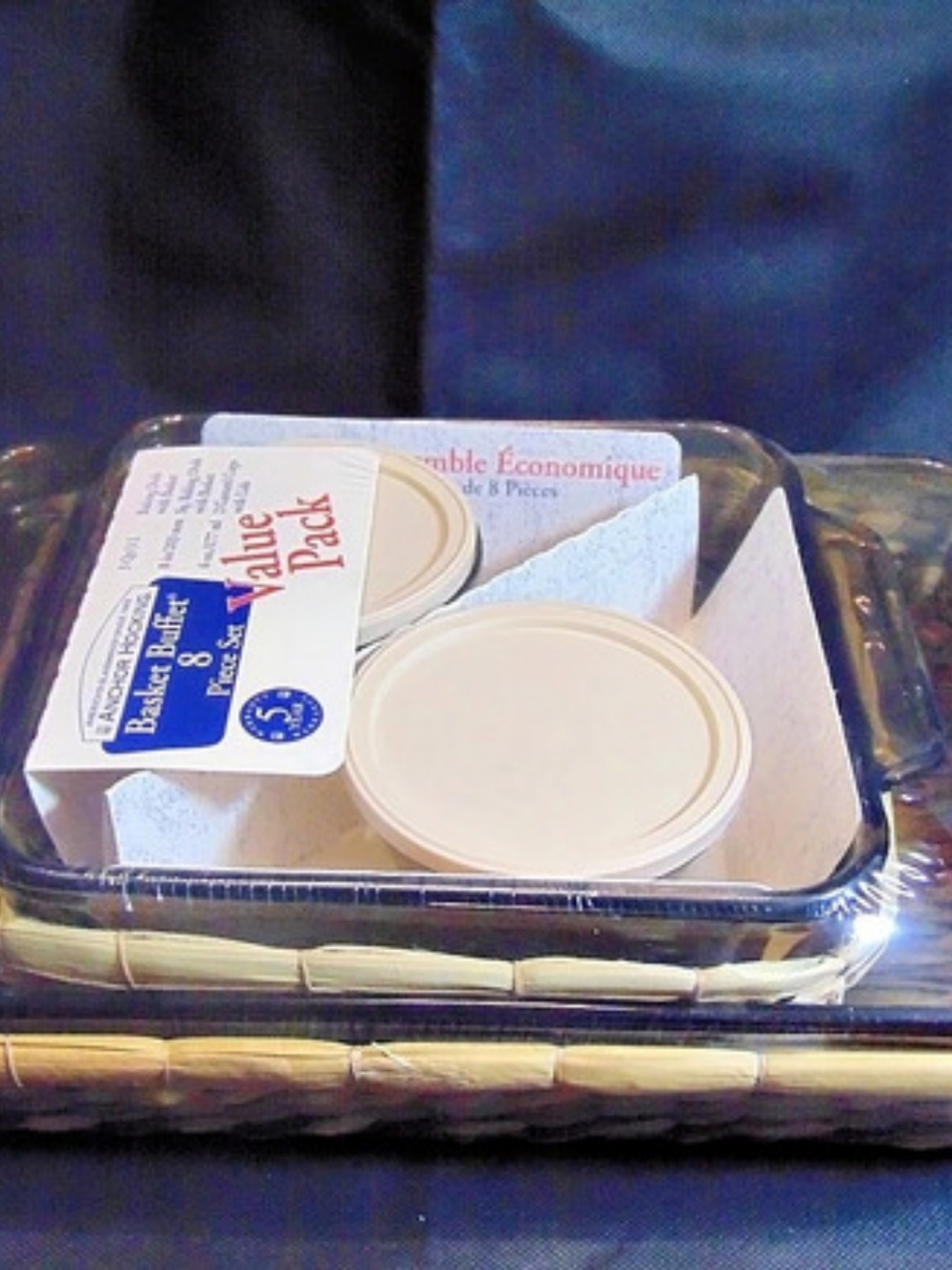 Anchor Hocking Basket Buffet 8 Piece Set Bakeware Set